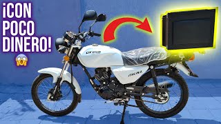 Como instalar una caja de reparto en una moto por ti mismo DESDE CERO [upl. by Drabeck]