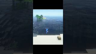 The Beach House  Minecraft Building minecraft shorts [upl. by Aicek]