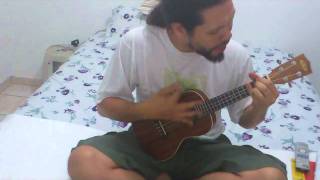 Release  Pearl Jam  on Ukulele  by KzmA [upl. by Enelrac]