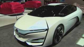 Live from Geneva 2014  Honda FCEV [upl. by Yalonda]