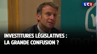 Investitures législatives  la grande confusion [upl. by Perkin]