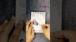 Journal with me asmr papertrail journal happyjournal scrapbooking minijournal journaling [upl. by Samau]