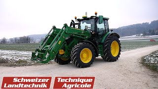 John Deere «6R 150» Agil und smart unterwegs [upl. by Isidor]