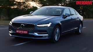 Volvo S90 D4  First Drive Review India [upl. by Torruella]