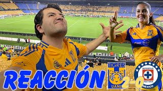 ¡LAS GRANDES NAYELI Y CRISTINA APARECEN  REACCION  CRUZ AZUL VS TIGRES  LIGA MX FEMENIL  A2024 [upl. by Ydnarb]