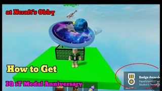 How to get IQ 1T Medal Anniversary  Ncraft Obby [upl. by Neuburger]