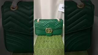 Special green bag gucci guccibag greenbag heart womenbag newyeargift [upl. by Naarah783]