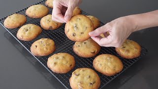 Crispy Chewy and Delicious Chocolate Chip Cookies  Quick and Easy Recipe [upl. by Ellenig548]