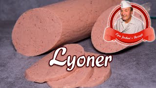 Lyoner selber machen  Wurst selbst herstellen  Opa Jochen´s Rezept [upl. by Everara]