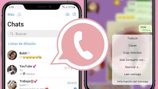 🧸Instalación limpia desde cero de WHATSAPP ESTILO IPHONE ✨SOLUCION DE ERRORES ✅ [upl. by Alderman]