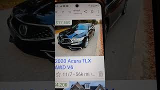 2020 Acura TLx 56k 17550 nice car I want it lol 🤣🤣🤣🤣🤣🤣 [upl. by Buckels561]