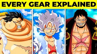 All Luffys GEAR Forms In One Piece Sun God Bounceman Snakeman [upl. by Elamaj]