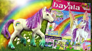 Schleich ® Bayala ® Magazin Nr 40 mit Regenbogen Fohlen Dalya  Einhorn  Unicorn [upl. by Sawyor827]