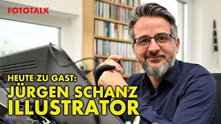 Wimmelbilder und irgendwas mit Medien Zu Gast Jürgen Schanz Illustrator und Grafik Designer [upl. by Aland]