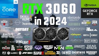 RTX 3060 Test in 60 Games in 2024 [upl. by Lagasse]