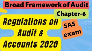 Financial Compliance amp Performance Audit Regulations on Audit amp Accounts 2020 Chapter6 [upl. by Ahsataj]