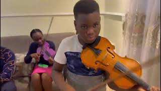 COMMON PERSON  VIOLIN BurnaBoy krabelmusicals [upl. by Glick298]