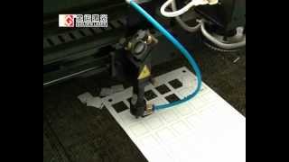 Paper Laser Cutting and Marking with CCD Camera [upl. by Retepnhoj]