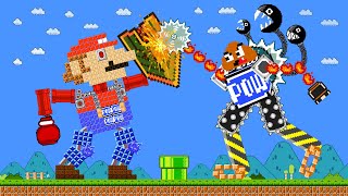 Mario Battle Super Mario Bros Vs Robo Goomba Battle in New Super Mario Bros  2TB STORY GAME [upl. by Fattal]