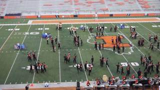 Minooka High School Marching Indians 2016 U of I field show performance [upl. by Cariotta431]