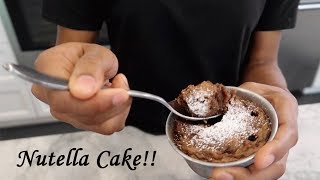 How To Make A Nutella Cake [upl. by Ialohcin]