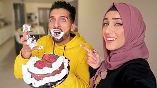 SHAVING CREAM CAKE PRANK [upl. by Mendez125]