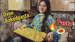 Oven Baked pasta recipe ♥️🥺 saab ko boht acha laga😃 [upl. by Acinyt937]