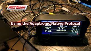 Adaptronic  AEM CD7 Dash with Adaptronic Modular ECU [upl. by Asseniv]