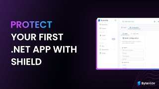 How to protect your first NET application with Shield [upl. by Pettifer]