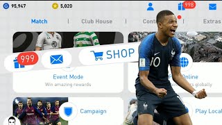 999 Rewards  PACK Opening  PES 2019 Mobile Androidios [upl. by Otecina]