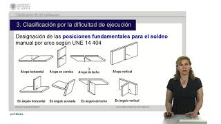 Clasificación de las soldaduras  2330  UPV [upl. by Ynes999]