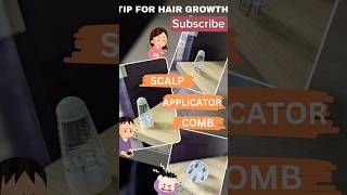 Tip for hair growth  Scalp applicator comb shortvideo shortsfeed [upl. by Constant664]