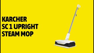 Karcher SC 1 Upright Steam Mop [upl. by Aubarta]