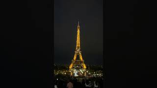 Eiffel Tower at night Paris [upl. by Neeluqcaj]