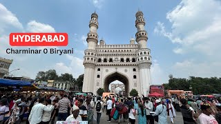 Hyderabad Charminar Tour II Paradise Biryani II October 2024 [upl. by Riplex]