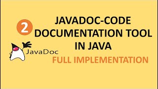 Javadoc Code Documentation Tool in Java  Implementation 02 [upl. by Alfonso]