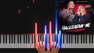 Tierry  HACKEARAMME part Marília Mendonça Piano Tutorial [upl. by Eelytsirk]