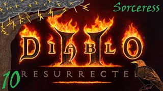 StormcrowOne  611  Diablo II  Sorceress 10  The HARDCORE Journey Continues Normally [upl. by Rogozen214]