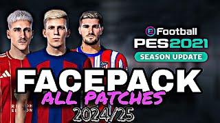 Pes 2021 Mega Facepack 20242025 Sider and Cpk PC V1 [upl. by Socem]