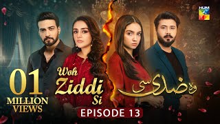 Woh Ziddi Si  Episode 13  20th October 2024  Aina Asif amp Ali Abbas   HUM TV [upl. by Cecil]