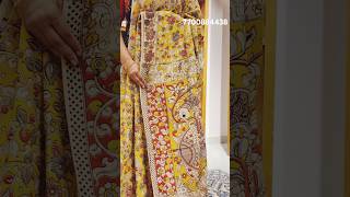 LYDIAS SELECTED DM 7700884438 kalamkari saree fashion boutiquecollections affordableprices [upl. by Eillim]