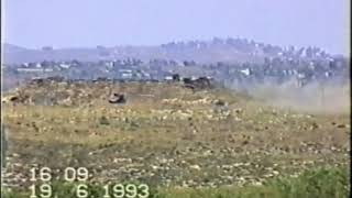 EteläLibanon 1993 Finbatt Unifil Hizbollah hyökkää Suomalaisten Yksotilaiden sektorilla [upl. by Seek]