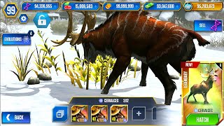 NEW CERVALCES X3 MAX LEVEL 40  JURASSIC WORLD THE GAME [upl. by Enailil]