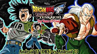 Android 17 DBS vs Android 13  Dragon Ball AF Budukai TTT v2 Final  DBZ TTT MOD [upl. by Malinde]