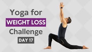 Yoga for Weight Loss  Day 17  Power Yoga  Yoga with Naveen [upl. by Eanerb344]