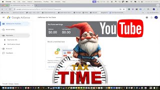 How to get youtube tax info  youtube tax documents [upl. by Alya]