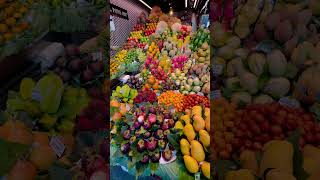 Exploring Barcelonas Famous La Boqueria Market 🌶️🍤 [upl. by Ernesta]