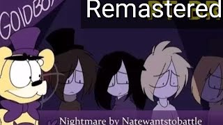 FNAF Nightmare Natewantstobattle Animation By Goldbox Remastered [upl. by Eibocaj]