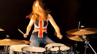 Wont Get Fooled Again The Who drum cover by Sina [upl. by Huesman]