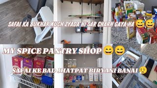 Safai ka bukharmeri spice shopjhatpat Biryani banaipizza fries Canada Home Vlogs [upl. by Campney]